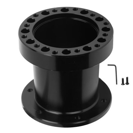 3-tommers ratt hurtigkoblingsnavadapter Universal Bil Svart Høydejustering Frakobling