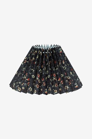 PR Home - Lampskärm Ines Flower 25 cm - Svart - Lampskärmar - Från Homeroom
