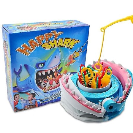 Shark Bite Skill Action Lautapeli Laskettu ja Täydellinen Pressman Toys (FMY)