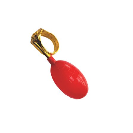 Vand Spray Ring til Pranks - Kreativ Magisk Ring Trick til Sjove Gaver - Sjov Vand-Sprøjtende Ring til Pranks og Trylleshows - PVC Materiale