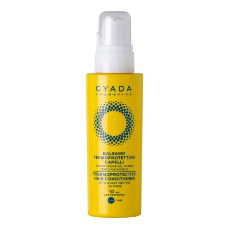 Gyada Cosmetics Balsamo Termoprotettivo Capelli SPF10 150ml - Trattamento Protezione Solare Capelli