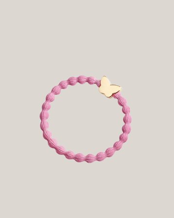 ByEloise GOLD BUTTERFLY ROSE PINK Rose Bijoux Fille - Kids Brand Store