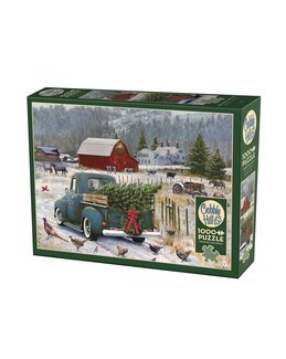 Julepuslespil til hjemmebrug 1000 brikker