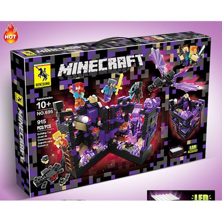 Minecraft byggstenar Shadow City set
