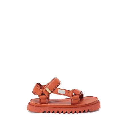 Marsell, Flat Sandals Bruin, Heren, Maat:44 EU