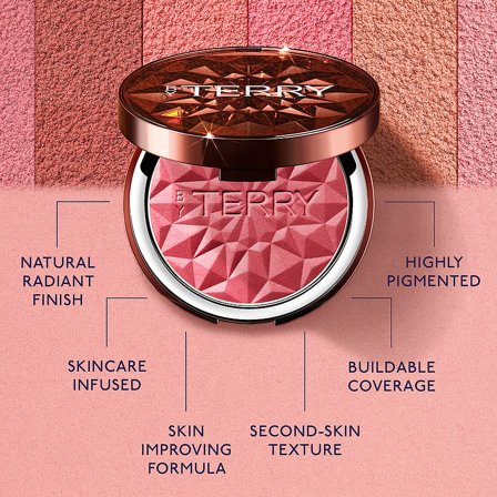 By Terry Tea to Tan Powder Blush N1 Rosy Romance, Makeup, Makeup, Sampak