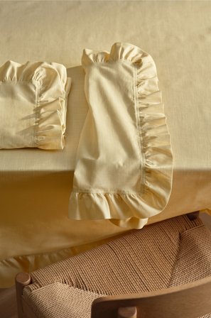 Jotex - 2-pakke Serviett Lys gul - WALLACE - Kjøp Servietter hos Jotex