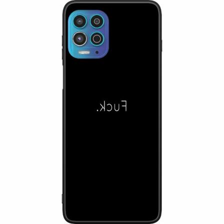 Motorola Moto G100 Svart Skal >fuck<
