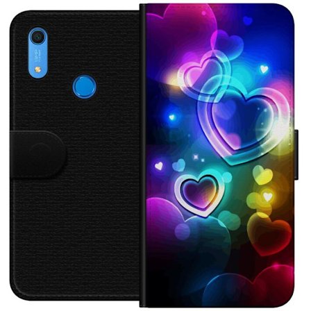 Kompatibel Tegnebogsetui til Huawei Huawei Y6s (2019) NeonKærlighed