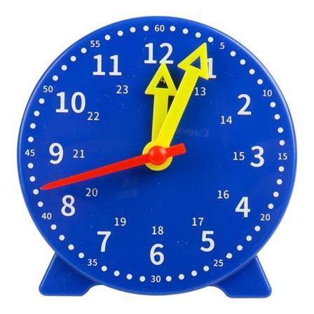 Klokke Pedagogiske Leker Time Minutt Andre Kognisjon BLÅ blue