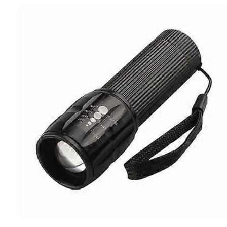 LED Lommelygte, Mini Små Lommelygter, Zoombar Bærbar Lommelygte til Gave, Indendørs Belysning i Hjemmet, Nødsituation (Uden Batterier) 2-pak