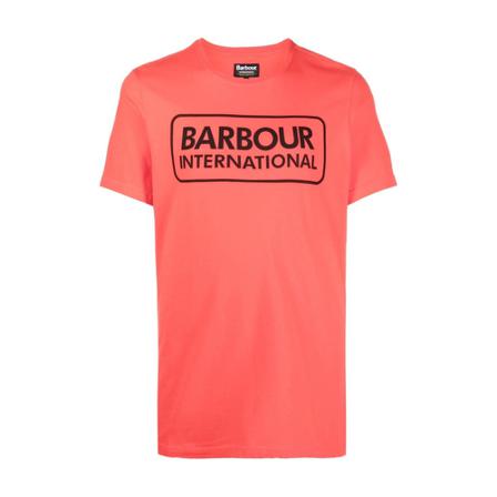 Barbour, T-Shirt Pomarańczowy, Mężczyzna, Rozmiar: L