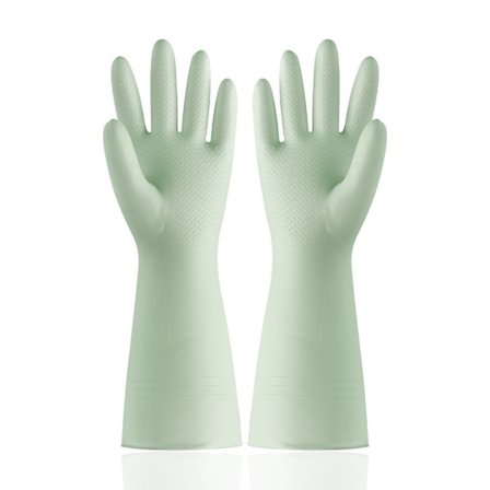 Gummihandsker Husholdningshandsker GRØN