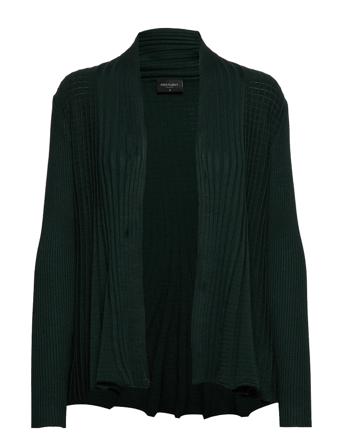 Fqclaudisse-S-Car Strikkegenser Cardigan Grønn FREE/QUENT