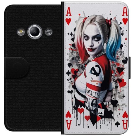 Kompatibel Tegnebogsetui til Samsung Galaxy Xcover 3 Harley Quinn Spillekort Pop Art Illustration