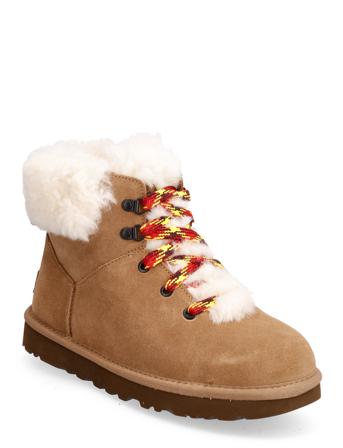 W Cl Minialpine Lace Shoes Wintershoes Winter Boots Brun UGG