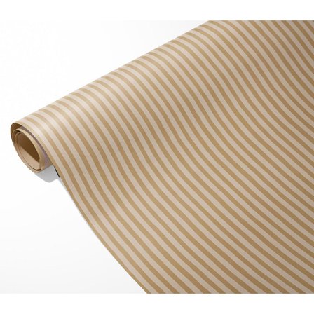 HEDLUNDS OF SWEDEN Presentpapper 70cmx10m Floating Stripe kraft - Lyreco - Emballage och lagerutrustning - Presentinslagning - Presentpapper och 