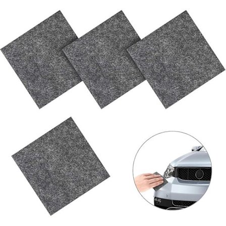 4 stk. Nano Klud, 10x10 cm Bil Ridsefjerner Multi-Formål Glans Rengøring