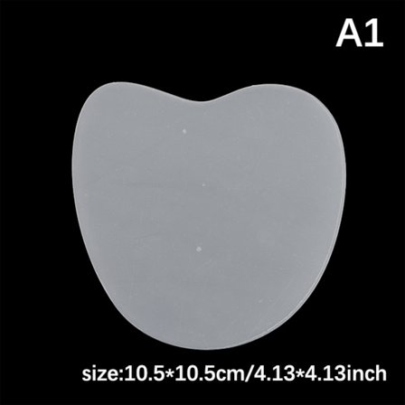 Akryl Nail Art Paint Gel Polish Palett Display Hållare Pigmen