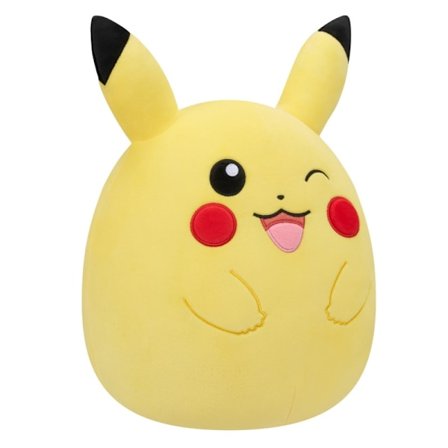 Squishmallows Pokémon, Jumbo Blinkande Pikachu, 50 cm