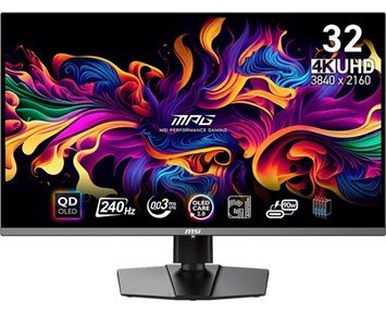 MSI-MPG 321URX QD-OLED-QD-OLED-skjerm med AMD FreeSync Premium Pro-Monitors-Ukategoriserte produkter