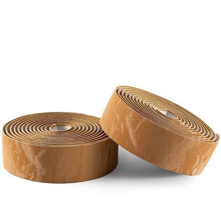 Rockbros PU-styrebånd med velourmønster - brun