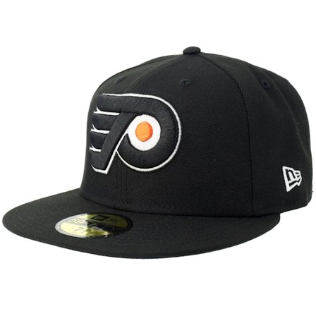 New Era - Negro fitted Gorra - Philadelphia Flyers 59FIFTY Black Fitted @ Hatstore