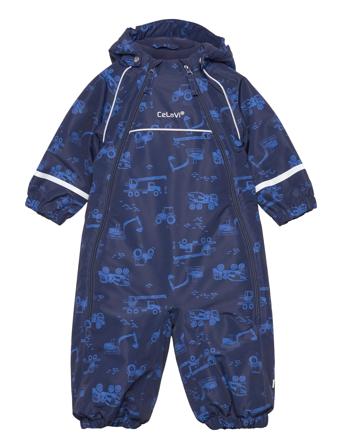 Wholesuit - Aop, W. 2 Zippers Blue CeLaVi