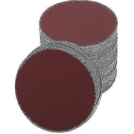 30 kappaleen pakkaus 180 mm pyöreitä hiomalaitan hiomakoneelle, karkeus 60/80/120/180/240/400 pyöreä hiomapaperi hiomalevy