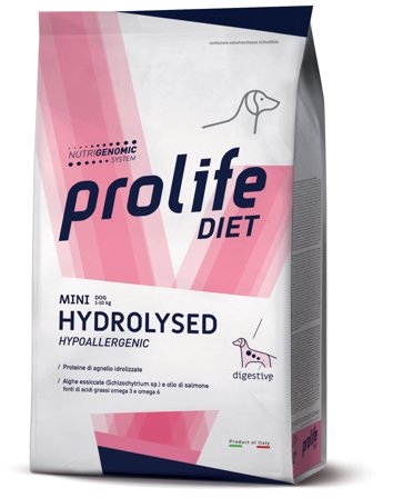 Prolife Dog Diet Hydrolised Cibo Secco Agnello Per Cani Adulti