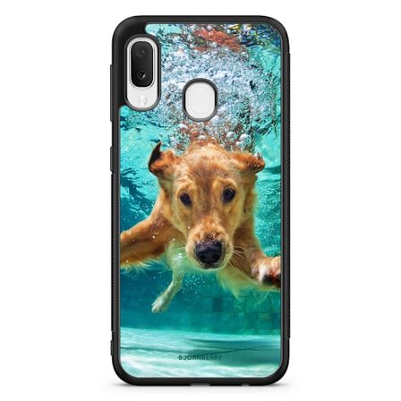 Bjornberry Skal Samsung Galaxy A20e - Hund i Vatten