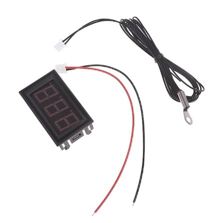 Nøjagtig temperaturaflæser Meter Termometer Hygrometer til væskemåling