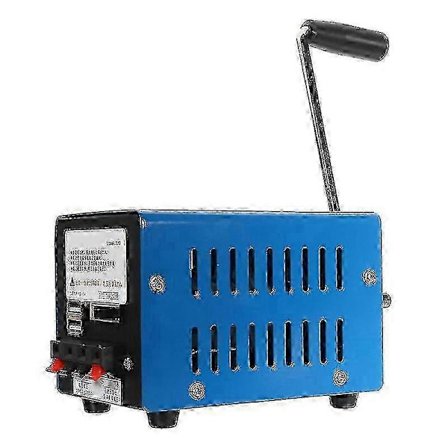 Nød håndsving strømgenerator - Højeffektiv Dynamo USB-oplader til camping