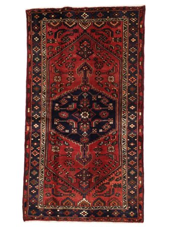 Medallion Small Hamadan Rug 110X200 Wool
