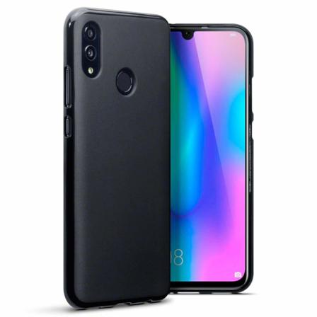 Skal i gummi, Huawei P-Smart 2019, Matt yta Black