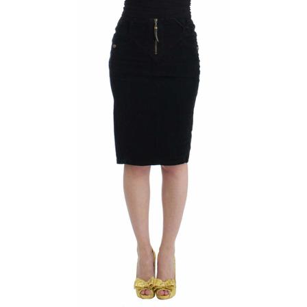 Just Cavalli Midi Skirts Sort, Dame