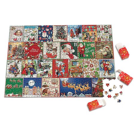 Joulukalenteri Palapeli 1000 Palaa