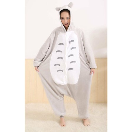 Seriefigurer Unisex Onesie Fancy Dress Kostume Hættetrøjer_y