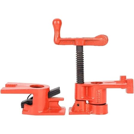 Rørklemme, 1 stk 3/4" Rørklemme Stang Klemmer Bred Base Jern Tre Metall Klemme Sett, Snekker Klemme