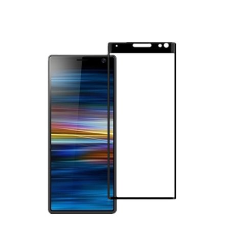 Sony Xperia 10 - Heltäckande Härdat Skyddsglas