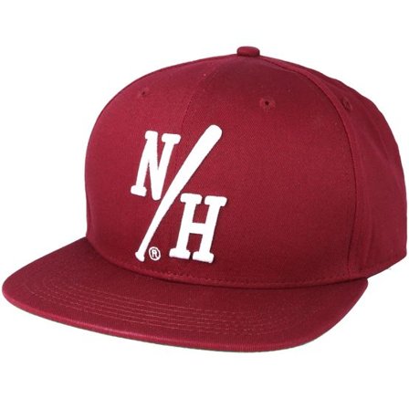 Northern Hooligans - Röd snapback Keps - Batter Maroon Snapback @ Hatstore