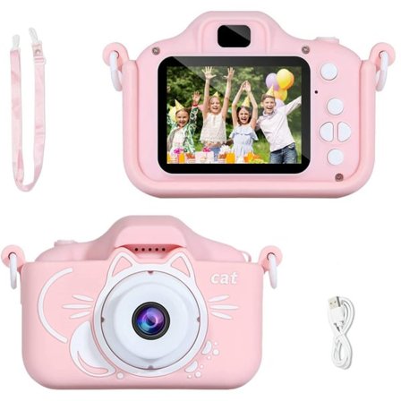 IC Barnkamera for jenter/gutter, leker for jenter og gutter i alderen 3-9, og selfiekamera for barn