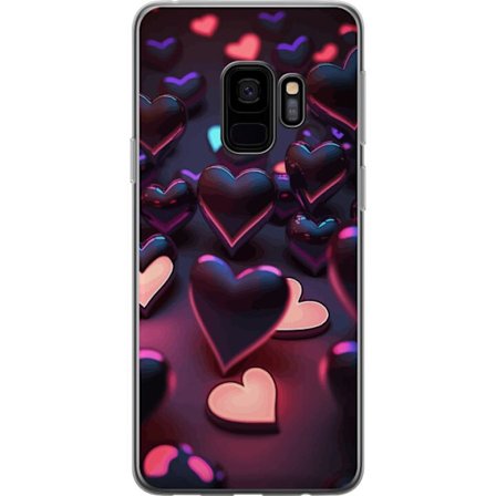Yhteensopiva Puhelinkuori Samsung Samsung Galaxy S9 KeskiyönSydämet