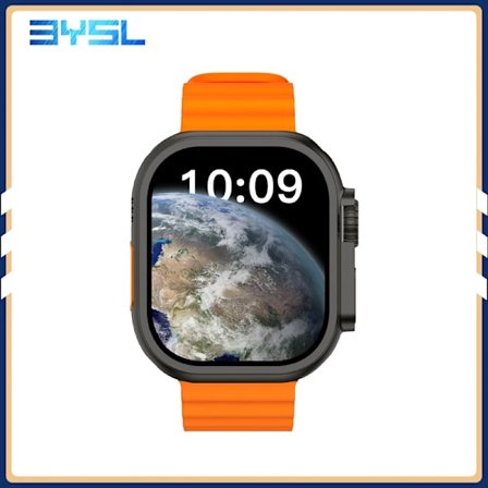 BYSL Ultra Smart Watch Series 8 Svara på samtal 1:1 49mm IP09 Ultra Smartwatch Sport Trådlös laddning Män Kvinnor PK KD99 S8 W69