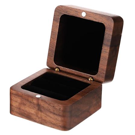 Ring Etui Ring Æske Til Forslag Forlovelse Ring Æske Træ Ring Organizer
