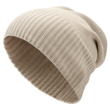 Konrad Kite | Off-white Lightweight Organic Cotton Beanie for Men - Beanies