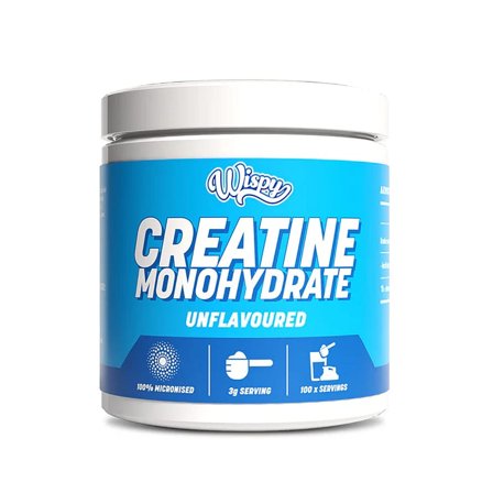 Wispy Nutrition Creatine Monohydrate 300 g, Helse & Madvarer, Ingredienser, Kreatin