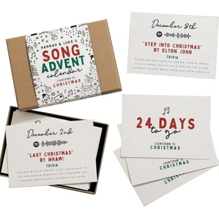 Muokattavat onnittelukortit, joulukalenterikokemuksia päivittäisillä yllätyksillä, sopivat tytöille, pojille, lapsille, aikuisille, teini-ikäisille