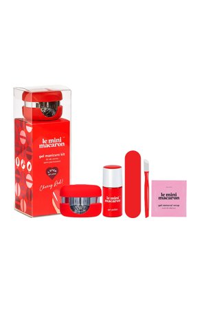 Le mini macaron Gel Manicure Kit Cherry Red, Makeup, Negle, Neglelak