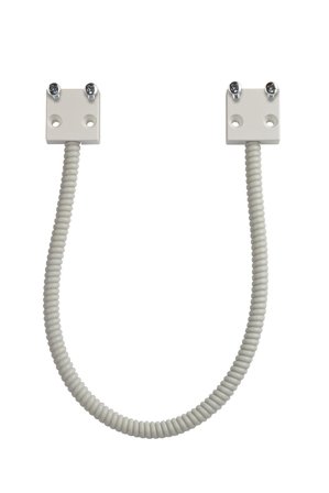 Alarmtech DL 8-60 W Ylivientisuoja 600 x 8 mm, mukana 4 ruuvia valkoinen, Hälyttimet & turvallisuus